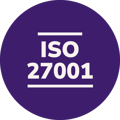 We are ISO 27001 certified