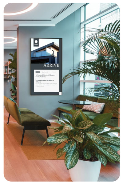 Real Estate Digital Sign Listing