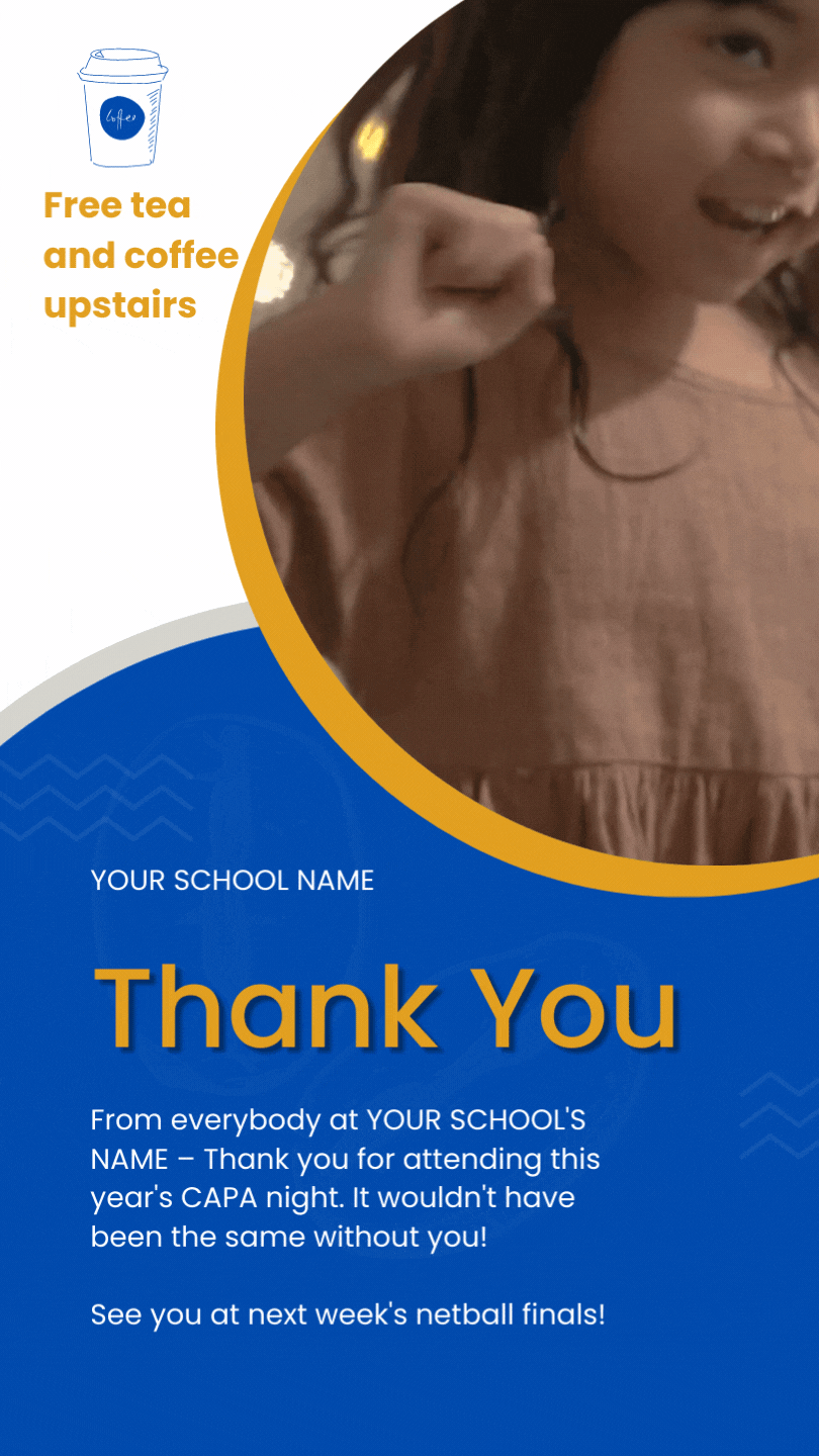 School Digital Signage Thank You